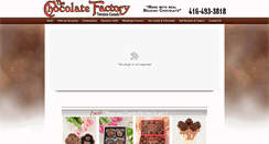 Desktop Screenshot of chocolatefactorytoronto.com